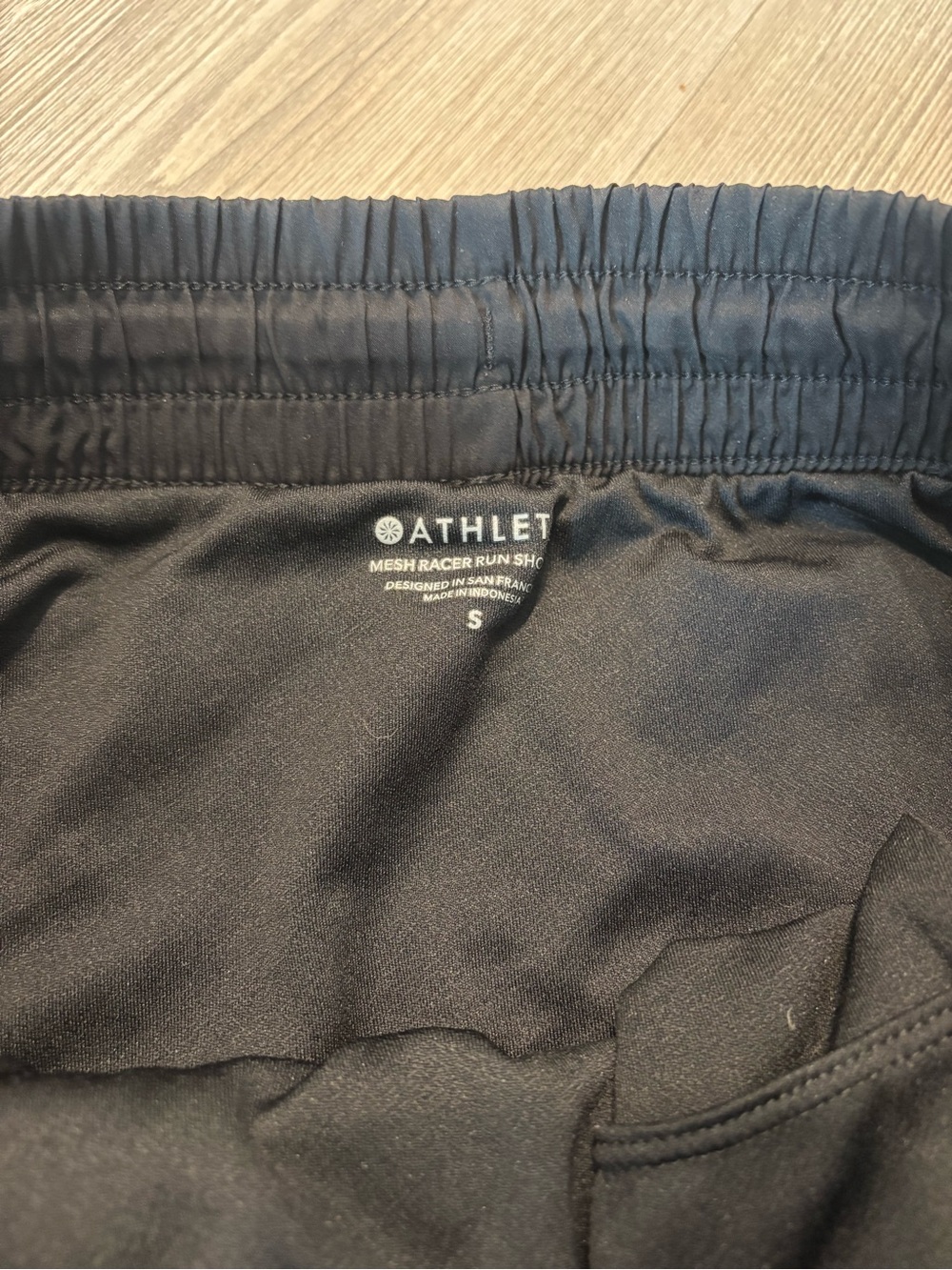 Athleta Mesh Racer Run Shorts - Picture 5 of 6
